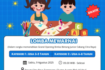 lomba mewarnai gratis bintang junior citra raya